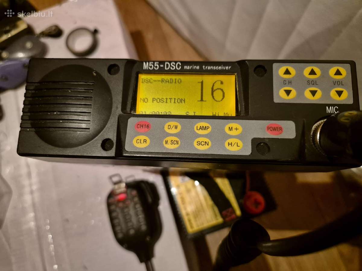 Jūrinės racijos Vhf - nuotraukos Nr. 17