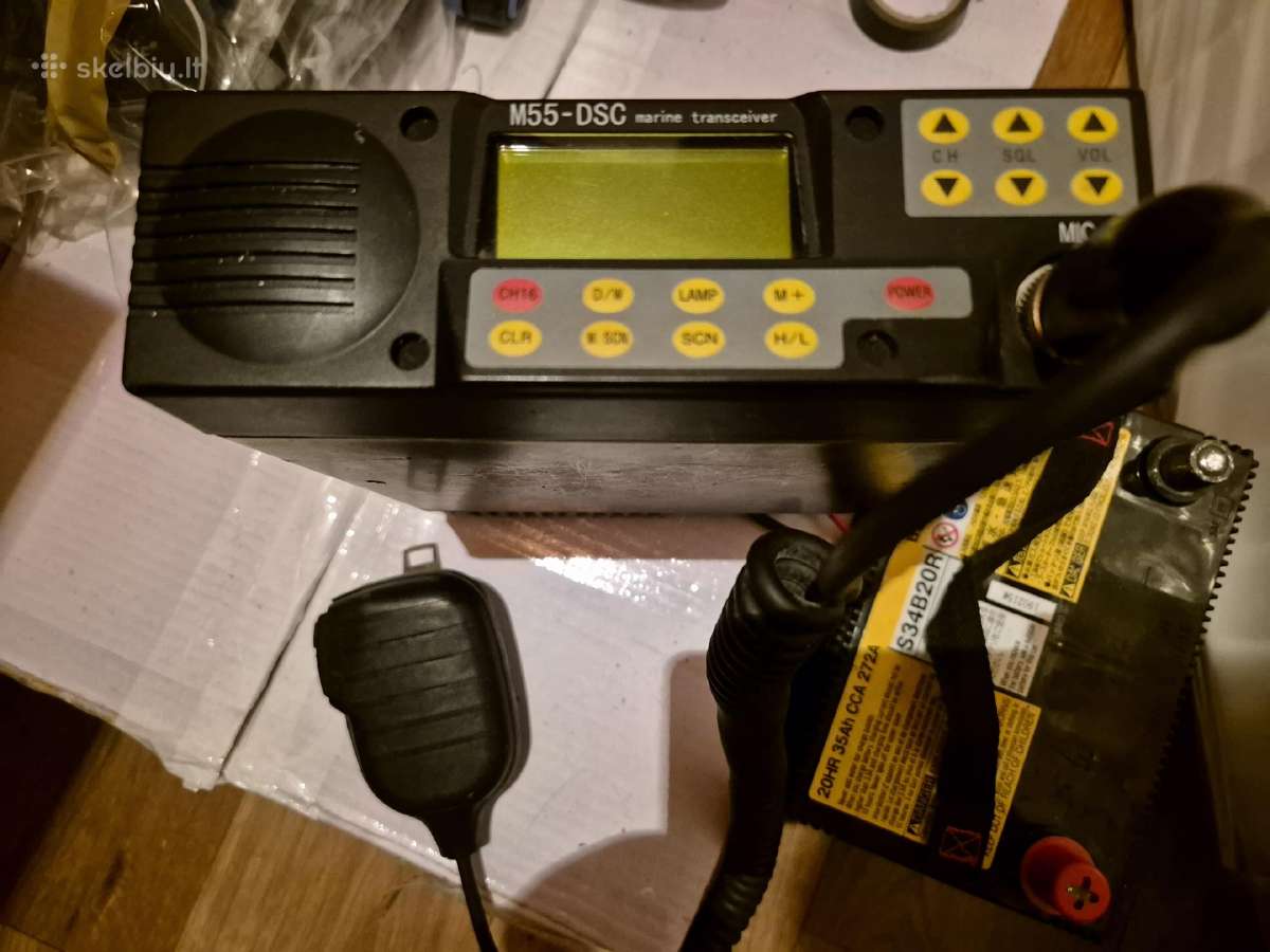 Jūrinės racijos Vhf - nuotraukos Nr. 20