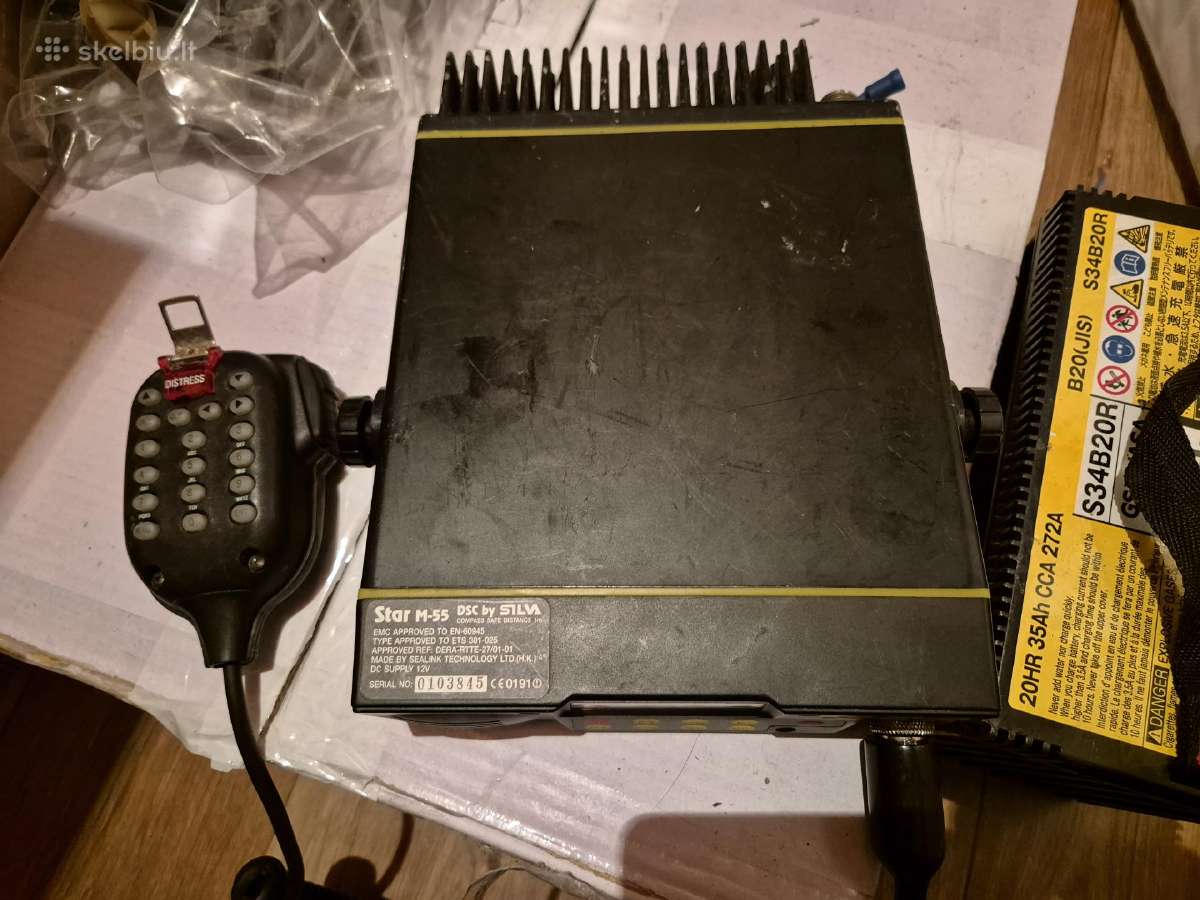 Jūrinės racijos Vhf - nuotraukos Nr. 23