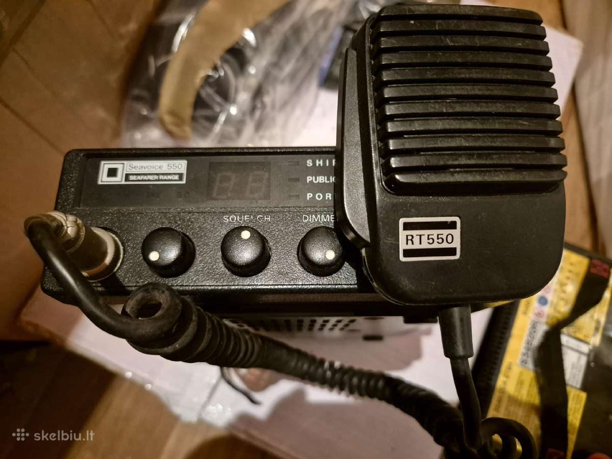 Jūrinės racijos Vhf - nuotraukos Nr. 28
