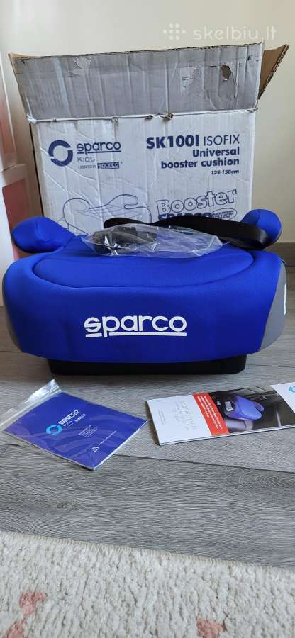 Naujos Sparco pasostės Su Isofix