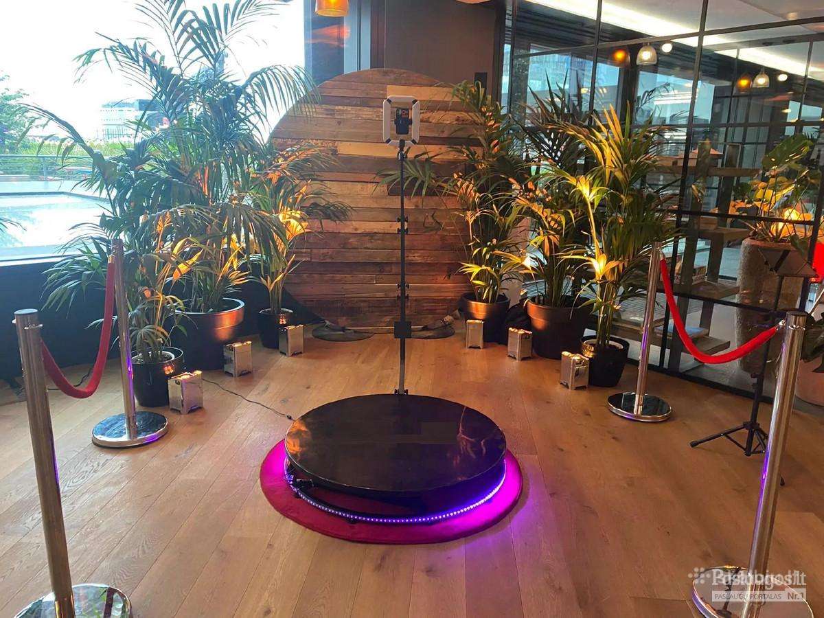 360 video platformos nuoma Jūsų šventei - nuotraukos Nr. 3