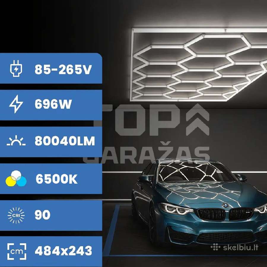 LED Hexagon Apšvietimas - koriai, LED šviestuvas