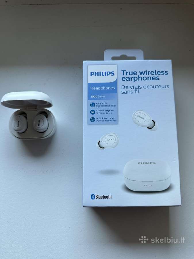 Ausinės Philips Tat2205wt/00