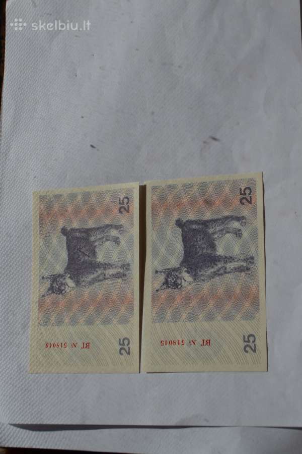 1991 25 talonai Unc