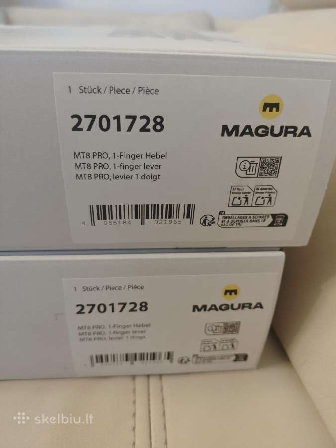 Magura Mt8 Pro hidraulinių stabdžių komplektas. - nuotraukos Nr. 4