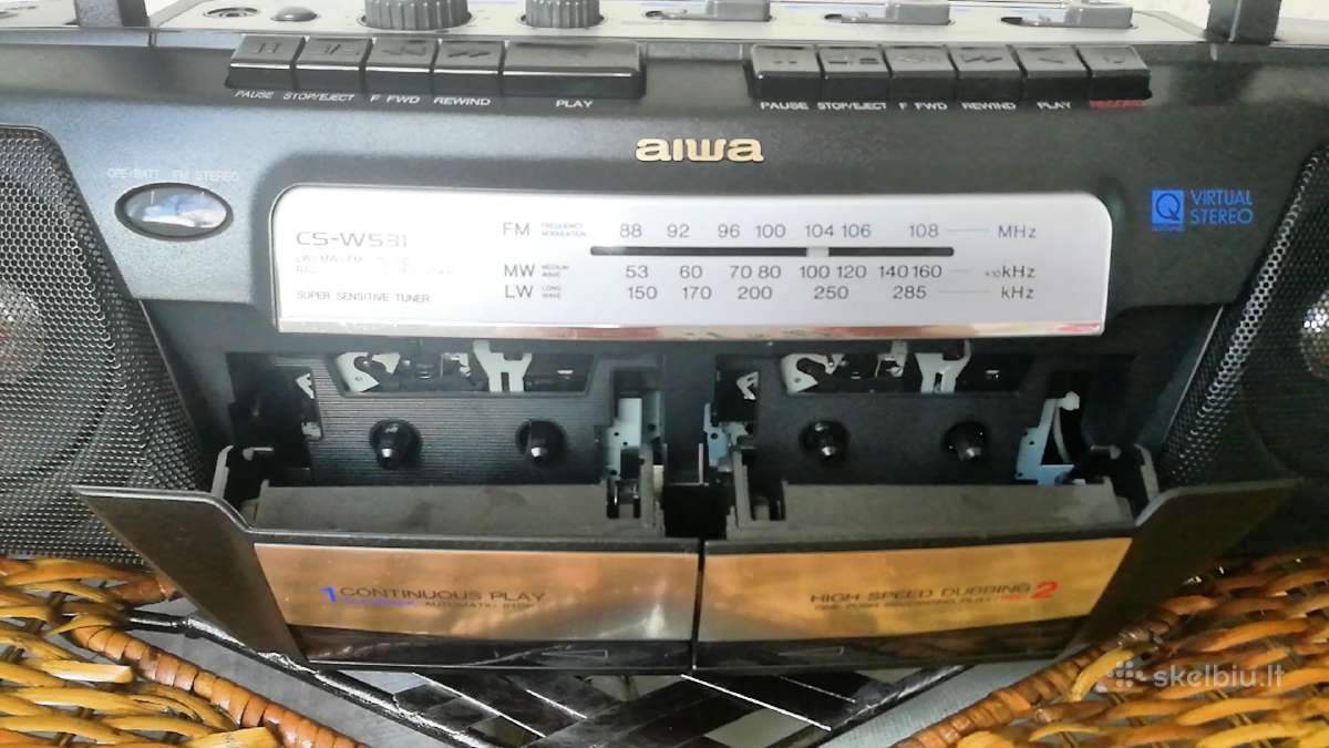 Aiwa CS-w531 - nuotraukos Nr. 4