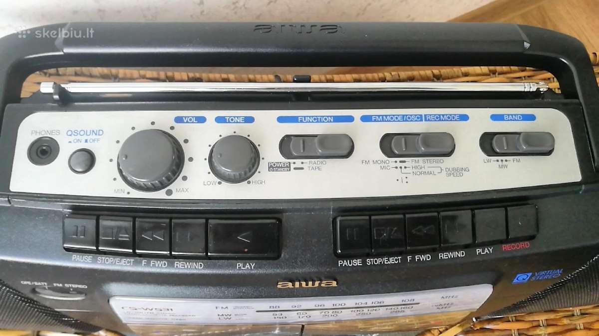 Aiwa CS-w531 - nuotraukos Nr. 5