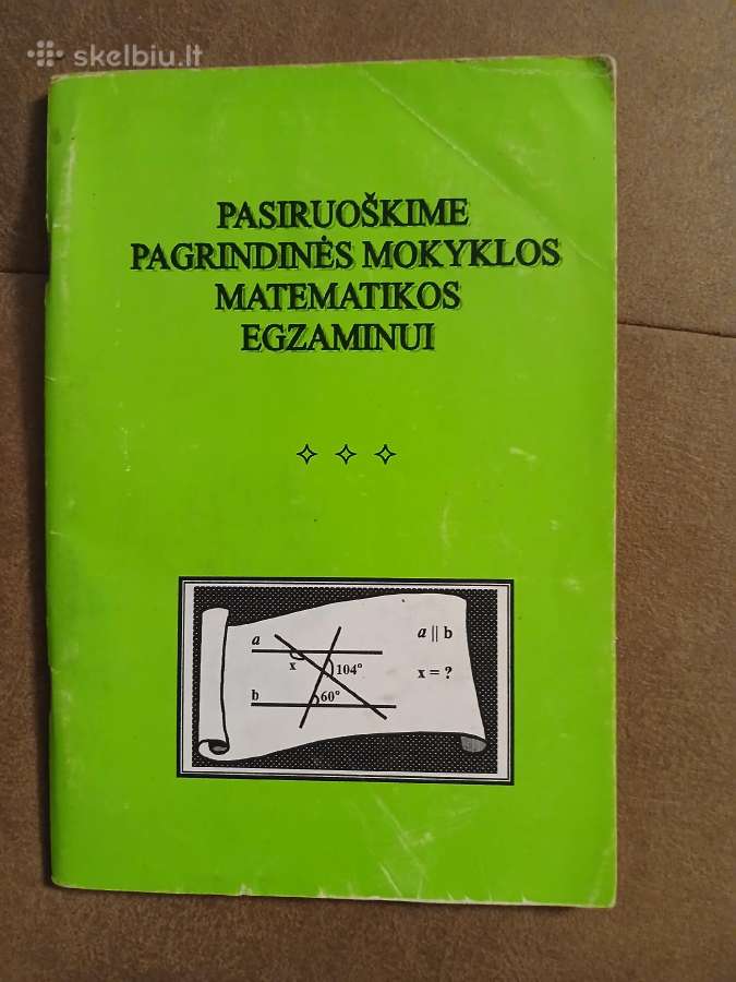 Pasiruoškime pagrindinės mokyklos matematikos egza