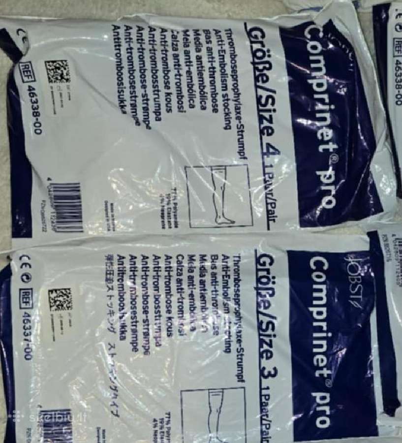 Comprinet kojinės trombozės profilaktikai