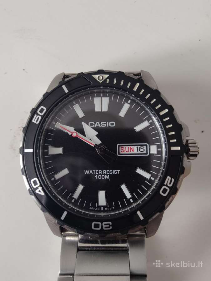 Casio Mtd-125d-1a1v naujas - nuotraukos Nr. 2