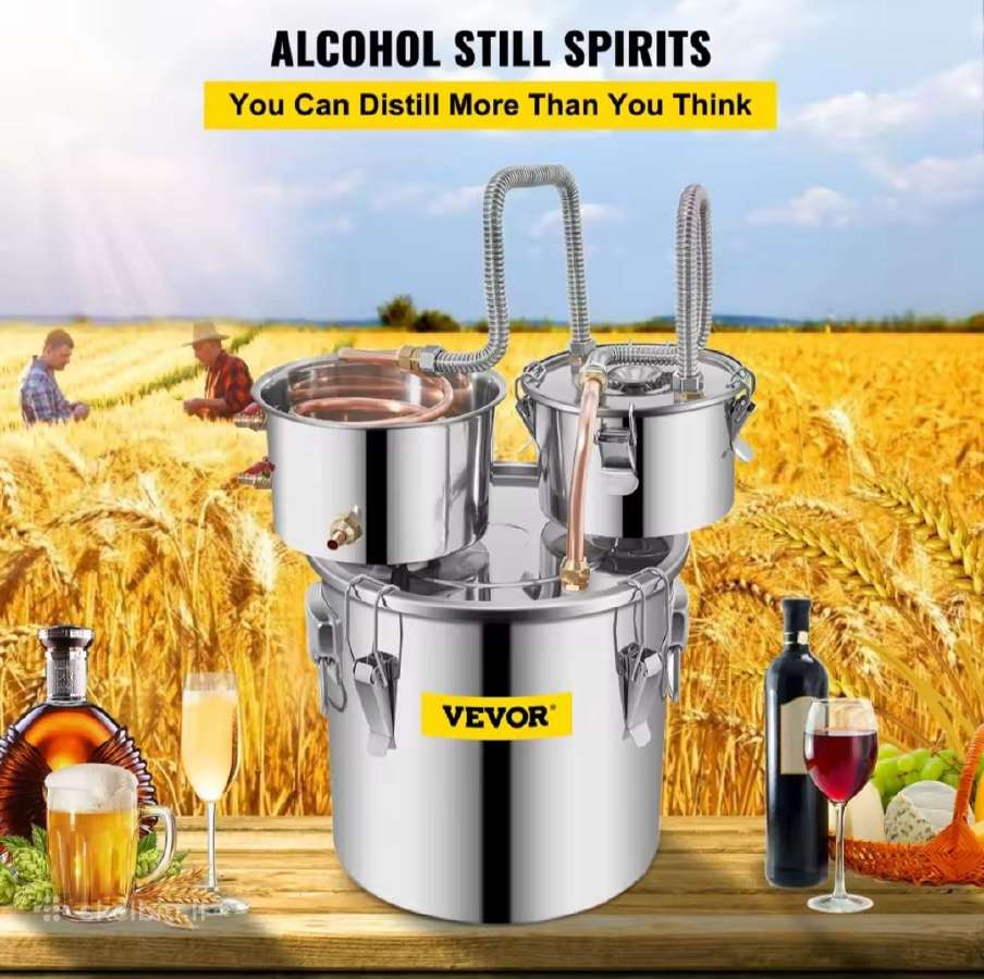 Vandens, alkoholio distiliatirius 12 - 50l. - nuotraukos Nr. 2