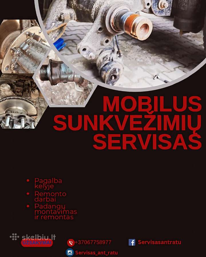 Mobilus sunkvežimių servisas