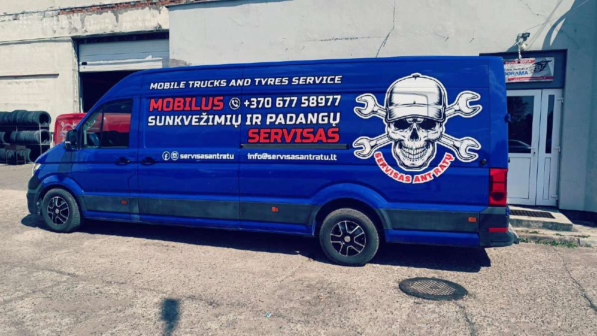Sunkvežimių remontas, padangų montavimas - nuotraukos Nr. 3