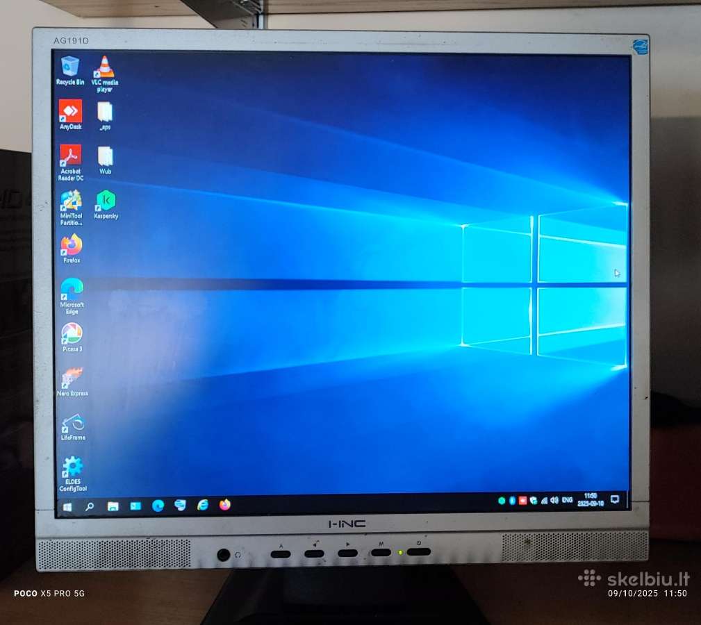 Monitorius 19" I-inc Ag191d