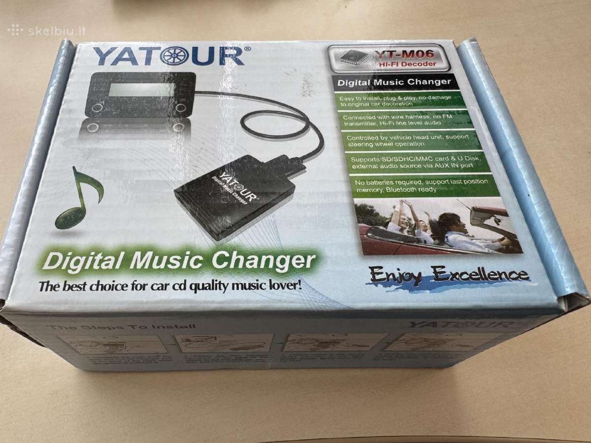 Naudotas YT-m06 - digital music changer