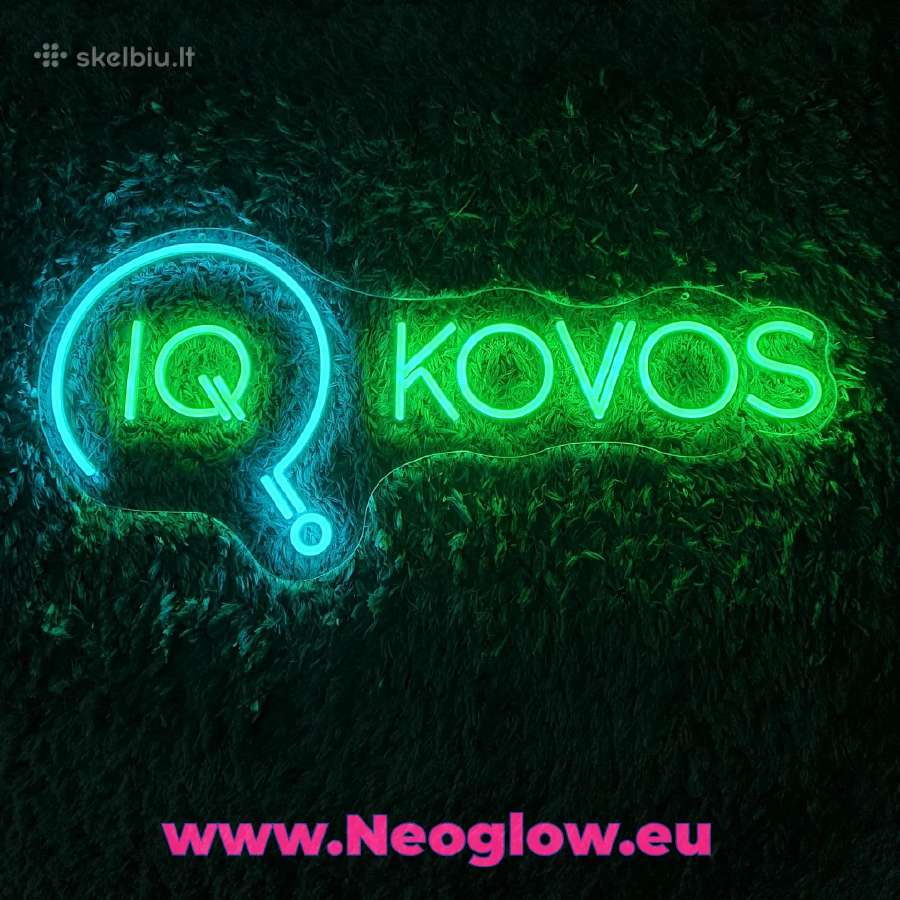 LED neoninės iškabos, neoniniai užrašai, ženklai - nuotraukos Nr. 7
