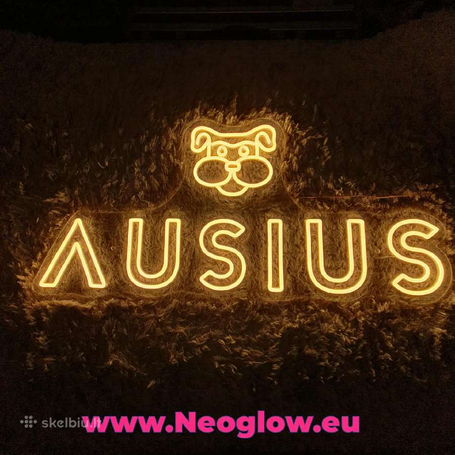 LED neoninės iškabos, neoniniai užrašai, ženklai - nuotraukos Nr. 9