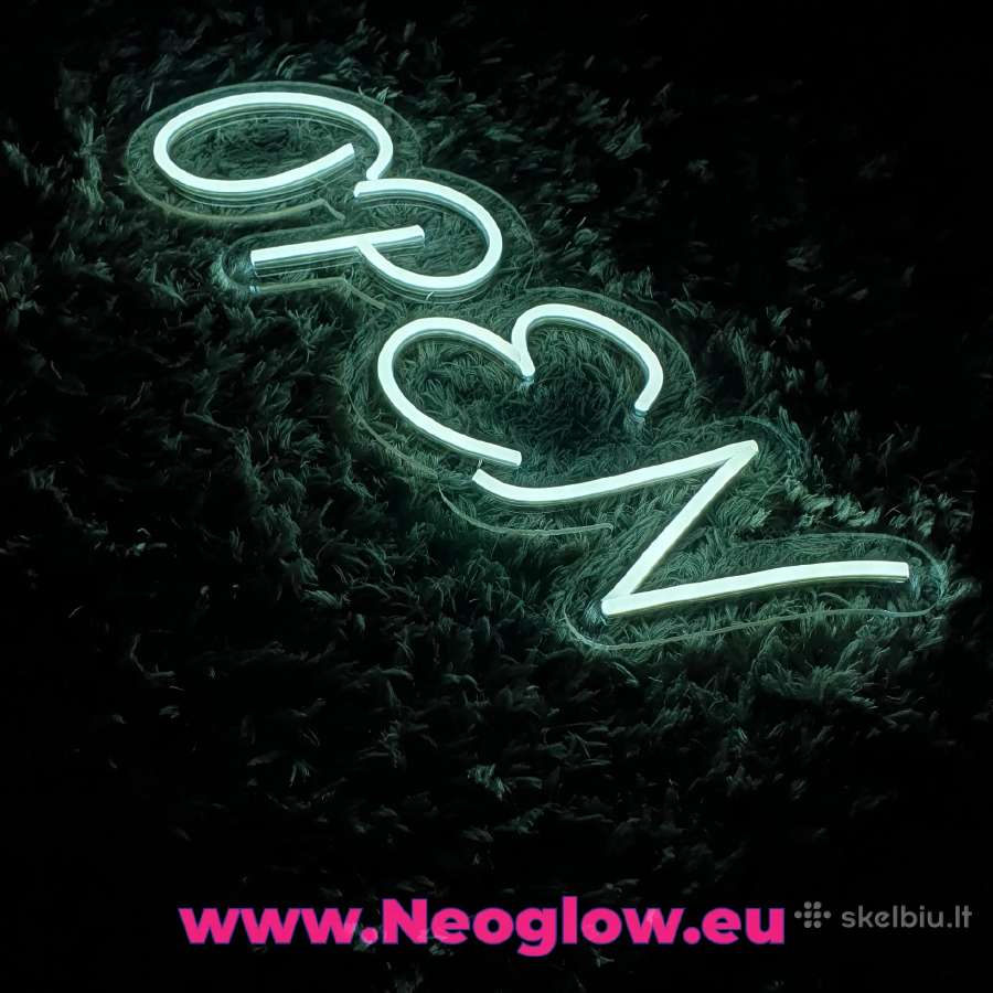 LED neoninės iškabos, neoniniai užrašai, ženklai - nuotraukos Nr. 12