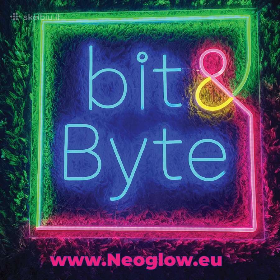 LED neoninės iškabos, neoniniai užrašai, ženklai - nuotraukos Nr. 15
