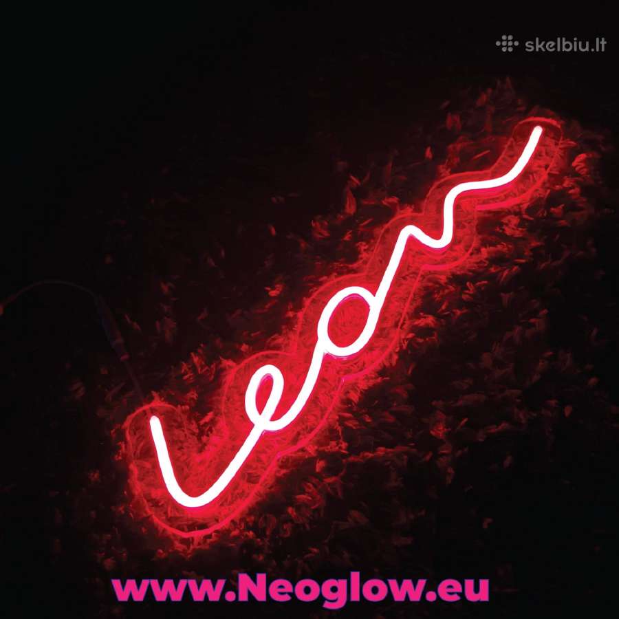 LED neoninės iškabos, neoniniai užrašai, ženklai - nuotraukos Nr. 16