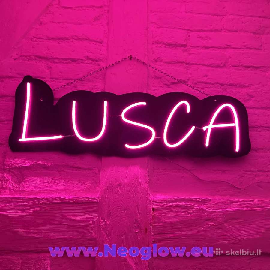 LED neoninės iškabos, neoniniai užrašai, ženklai - nuotraukos Nr. 20