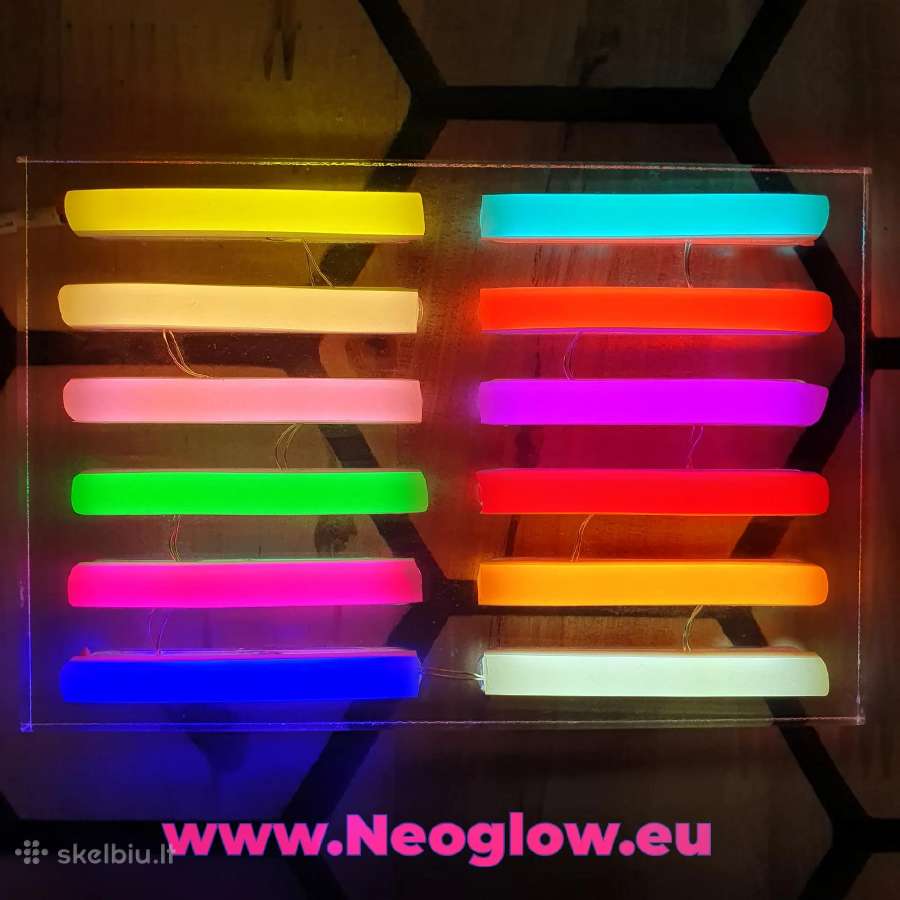 LED neoninės iškabos, neoniniai užrašai, ženklai - nuotraukos Nr. 21