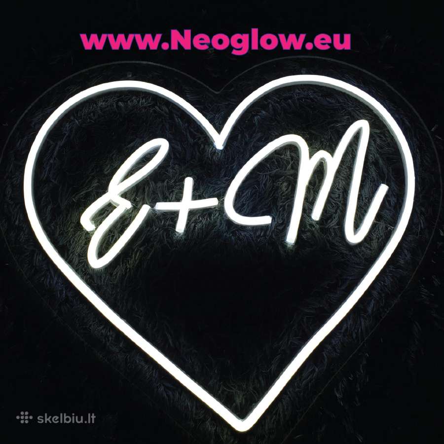 LED neoninės iškabos, neoniniai užrašai, ženklai - nuotraukos Nr. 19
