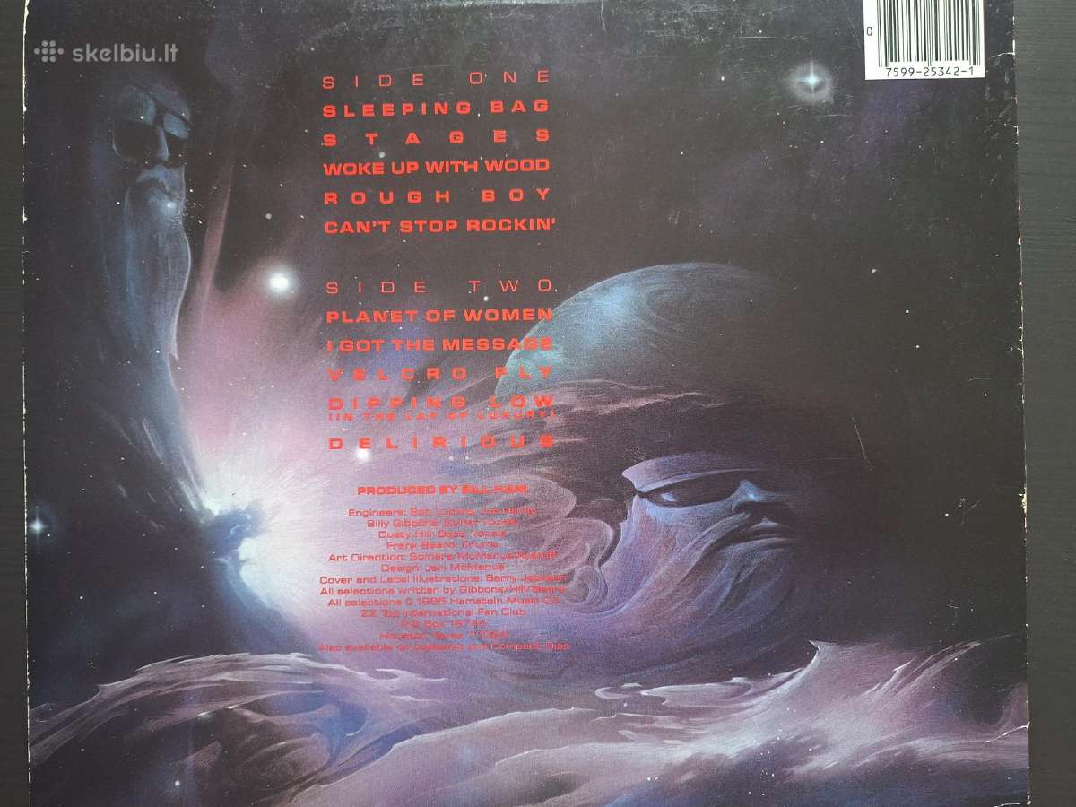 Zz Top 1985 „afterburner“ - nuotraukos Nr. 2