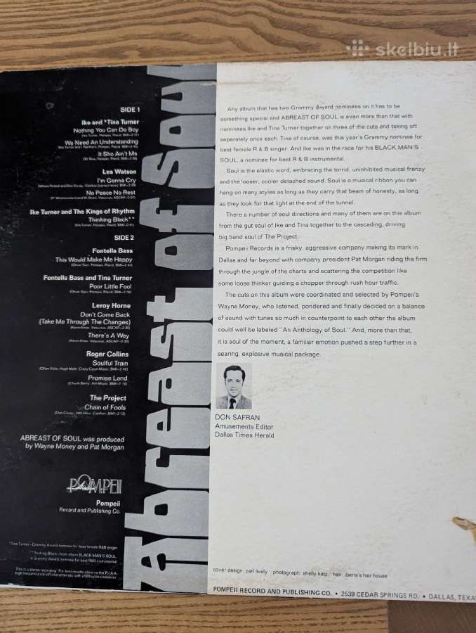 Vinilinės plokštelės - nuotraukos Nr. 6