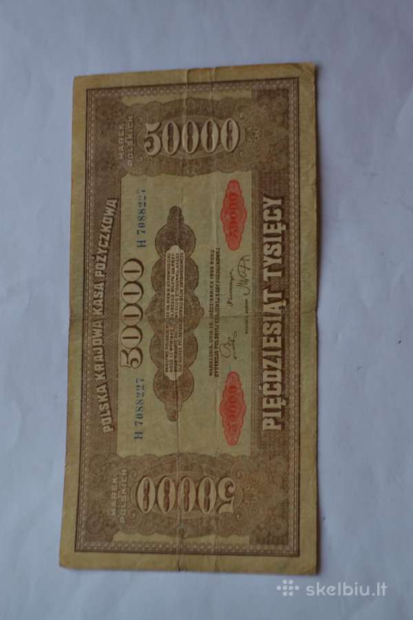 1922 m. 50 000 Lenkisku markiu