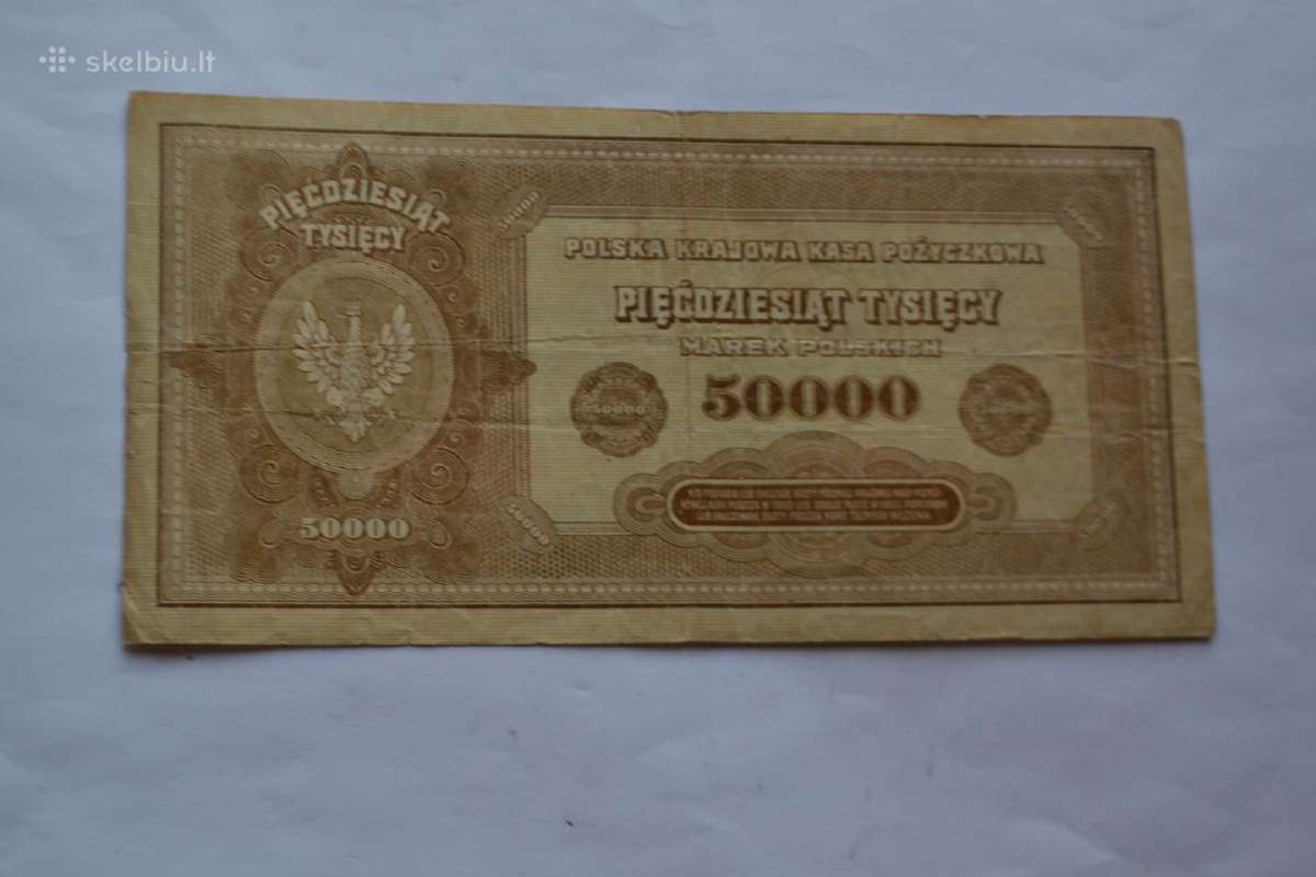 1922 m. 50 000 Lenkisku markiu - nuotraukos Nr. 2