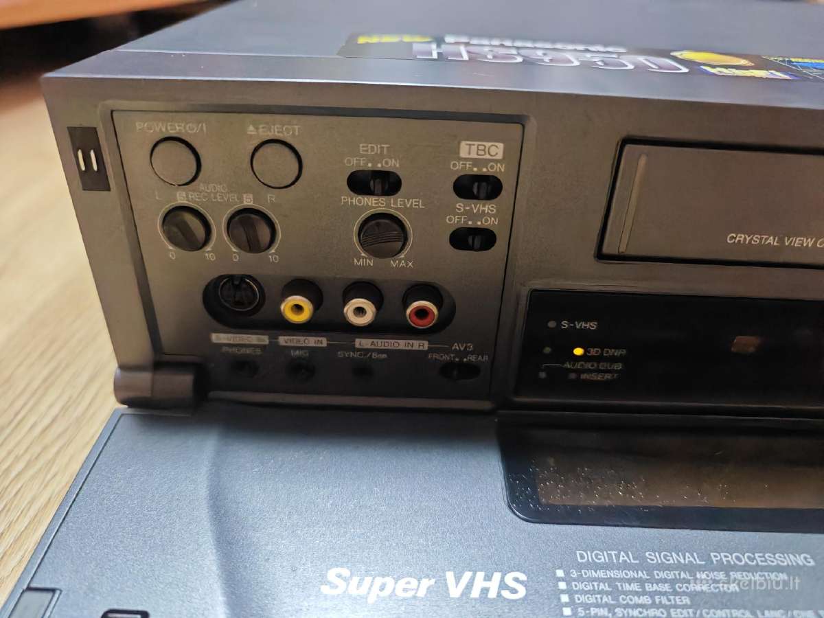 Panasonic Super Vhs Nv-hs 950 Eg - nuotraukos Nr. 3