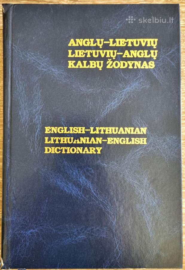 Anglų-lietuvių, lietuvių-anglų kalbų žodynas