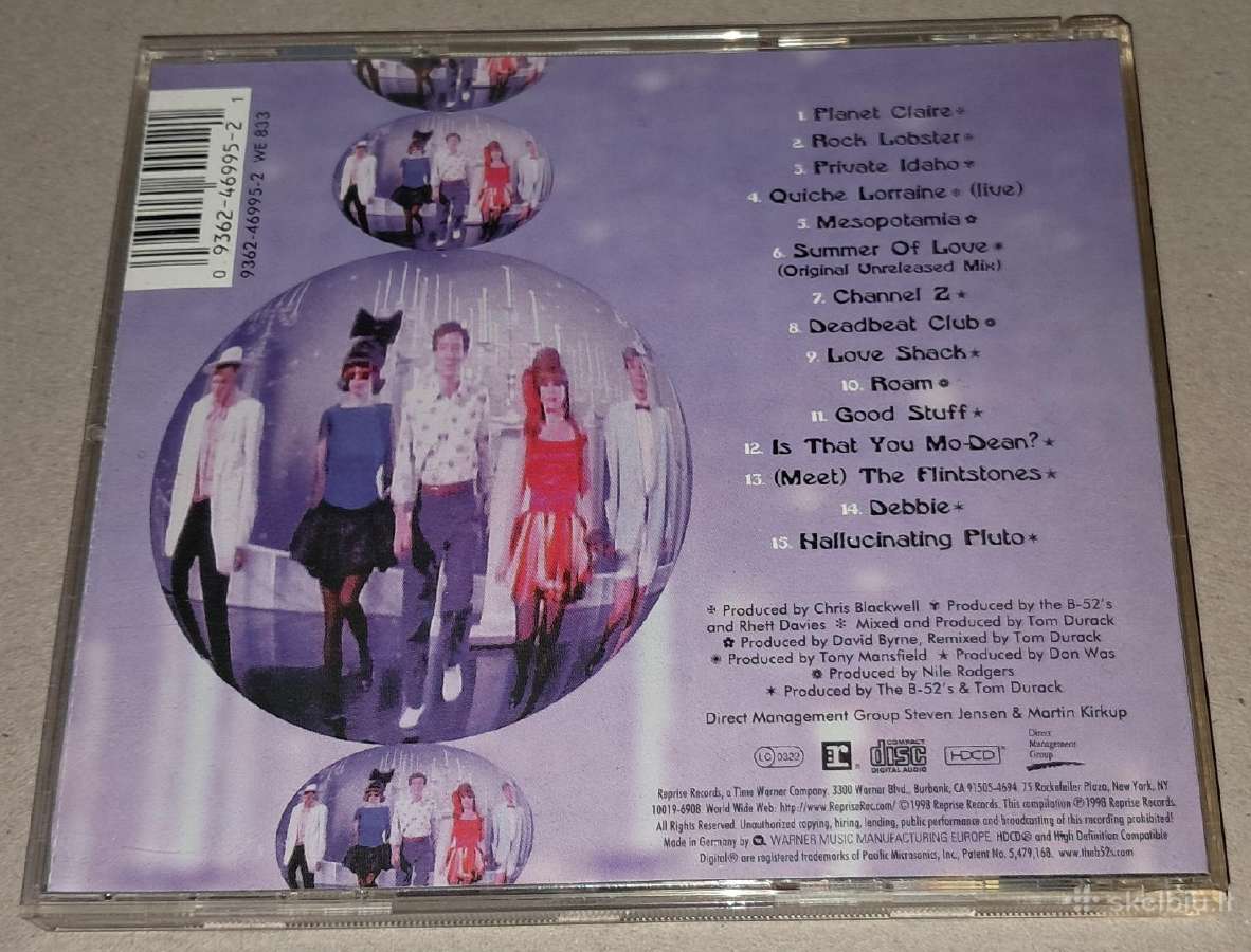 The B-52's – Time Capsule (Audio CD) - nuotraukos Nr. 2