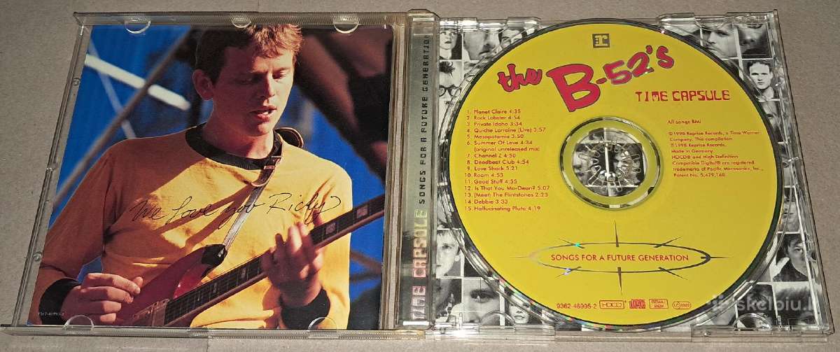 The B-52's – Time Capsule (Audio CD) - nuotraukos Nr. 3