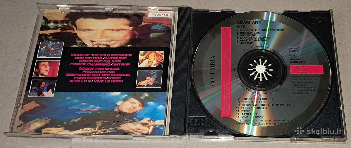 Adam Ant – Hits (Audio CD) - nuotraukos Nr. 3