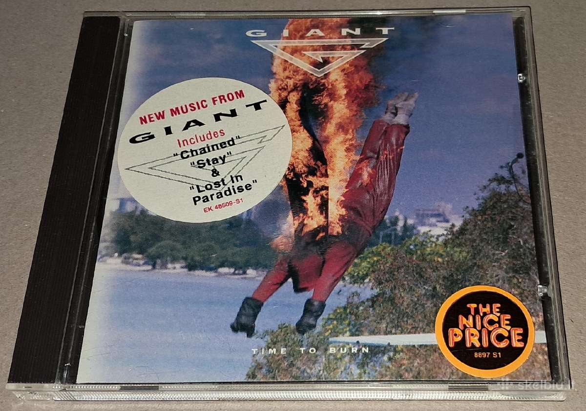 Giant – Time To Burn (Audio CD)