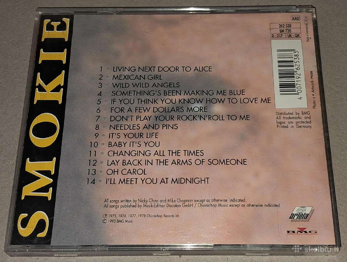 Smokie – The Collection (Audio CD) - nuotraukos Nr. 2