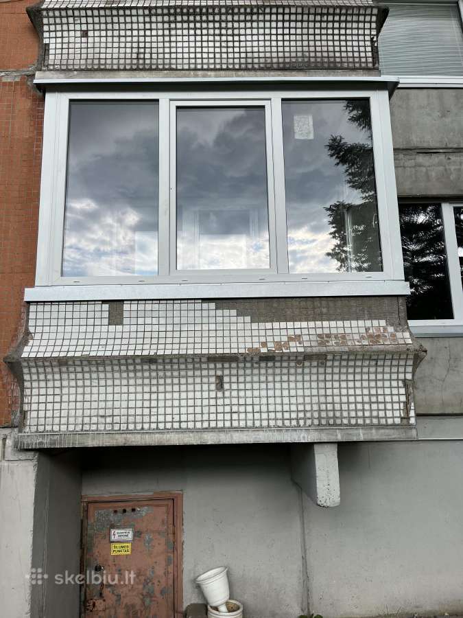 Plastikiniai langai balkonu stiklinimas Klaipėda - nuotraukos Nr. 36