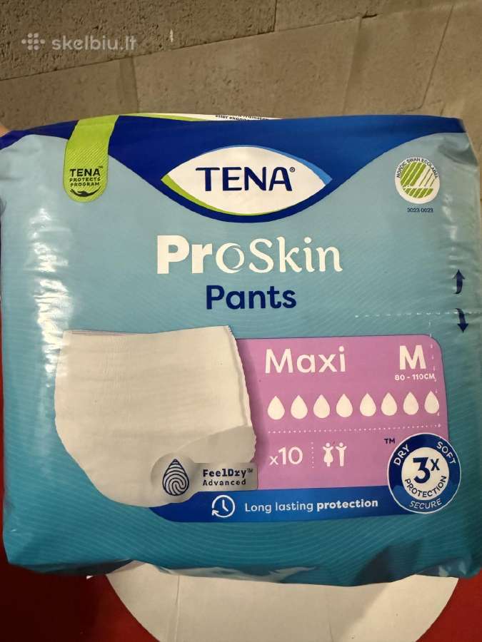 Tena sauskelnės kelnaitės Pants Maxi, M dydis, 10