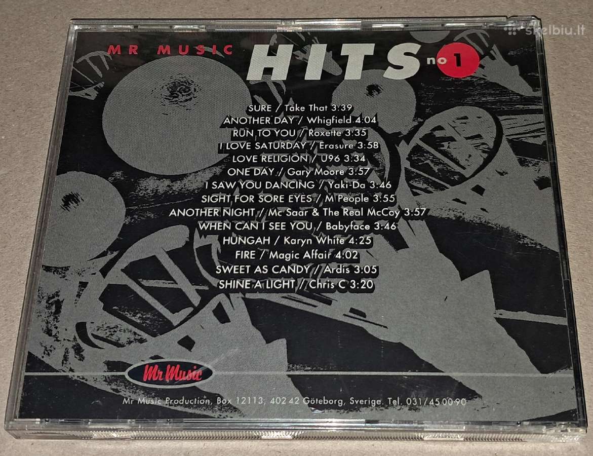 Mr Music Hits No 1 (Audio CD) - nuotraukos Nr. 2