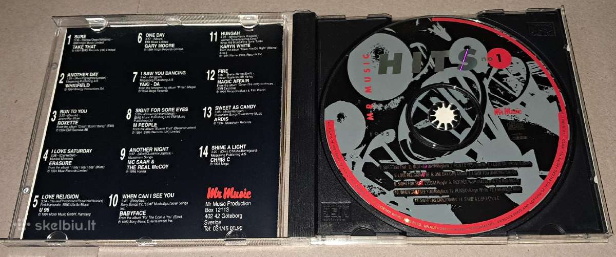 Mr Music Hits No 1 (Audio CD) - nuotraukos Nr. 3