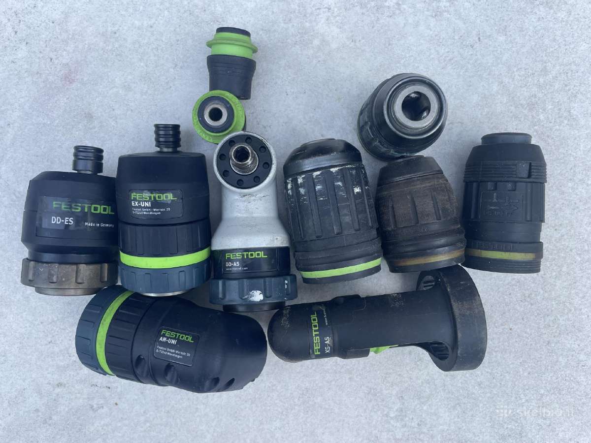 Festool įrankiai ir priedai - nuotraukos Nr. 12