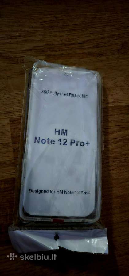 Dėklas note 12 pro plus
