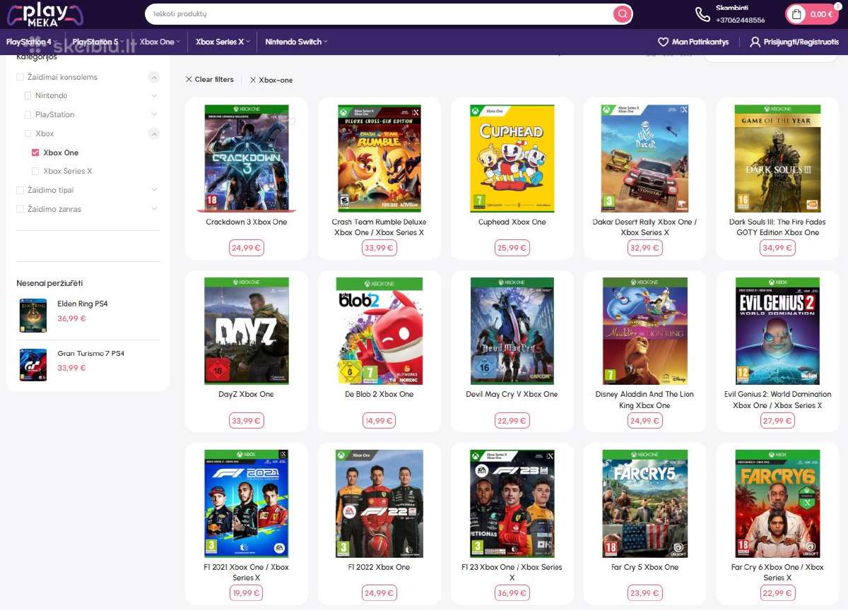 Playmeka lt ! Xbox new žaidimai Vilnius ir Lietuva - nuotraukos Nr. 3