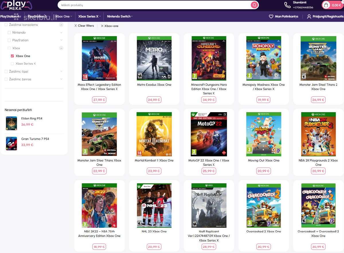 Playmeka lt ! Xbox new žaidimai Vilnius ir Lietuva - nuotraukos Nr. 6