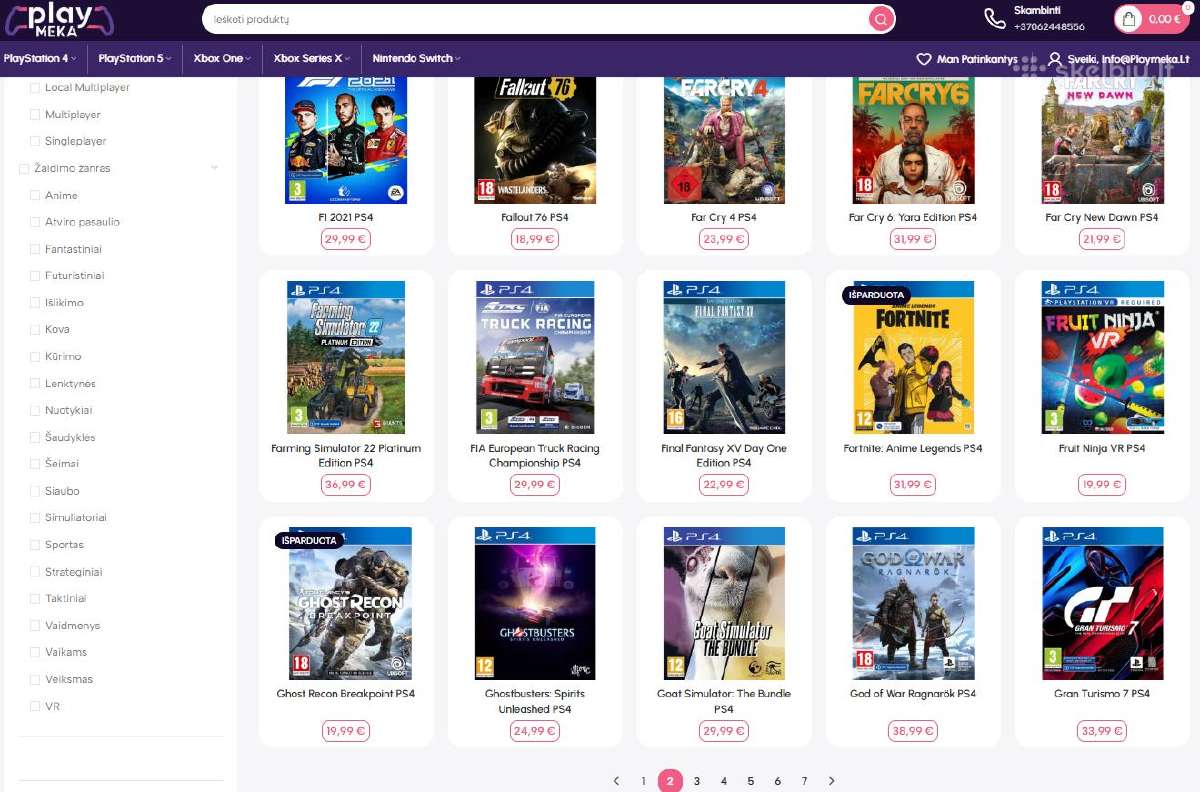 Playmeka lt ! Xbox new žaidimai Vilnius ir Lietuva - nuotraukos Nr. 8