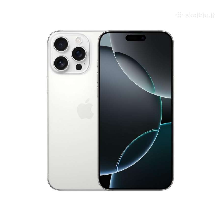 Naujas Apple iPhone 16 Pro/256gb, Black - nuotraukos Nr. 4