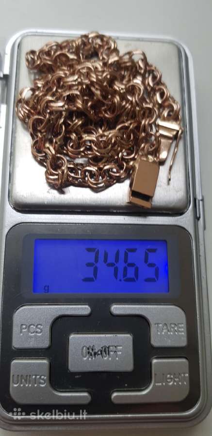 Visiškai nauja Bismarkas auksine grandinele 34,6gr - nuotraukos Nr. 7